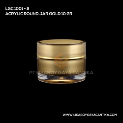 1001-2-ACRYLIC-ROUND-JAR-GOLD-10-GR