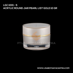 1001-5-ACRYLIC-ROUND-JAR-PEARL-LIST-GOLD-10-GR