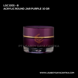 1001-8-ACRYLIC-ROUND-JAR-PURPLE-10-GR