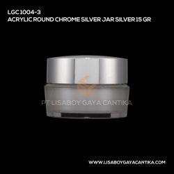 1004-3-ACRYLIC-ROUND-CHROME-SILVER-JAR-SILVER-15-GR
