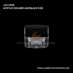 1005-ACRYLIC-SQUARE-JAR-BLACK-5-GR