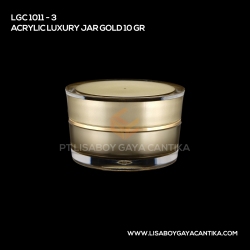 1011-3-ACRYLIC-LUXURY-JAR-GOLD-10-GR