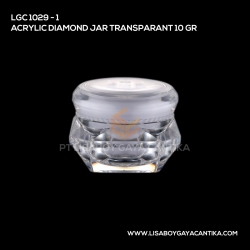 1029-1-ACRYLIC-DIAMOND-JAR-TRANSPARANT-10-GR