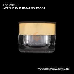 1032-1-ACRYLIC-SQUARE-JAR-GOLD-10-GR
