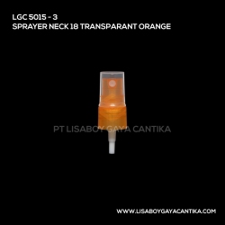 5015-3-SPRAYER-NECK-18-TRANSPARANT-ORANGE